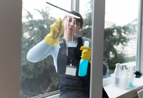 Nettoyage de vitres intérieures et extérieures à Herbeville